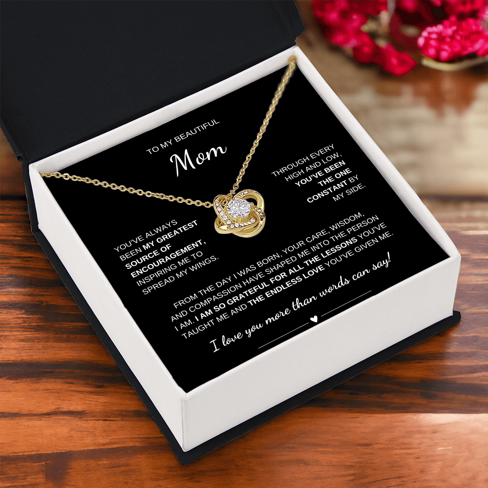 Love Knot Necklace | Heartfelt Mother's Day Gift