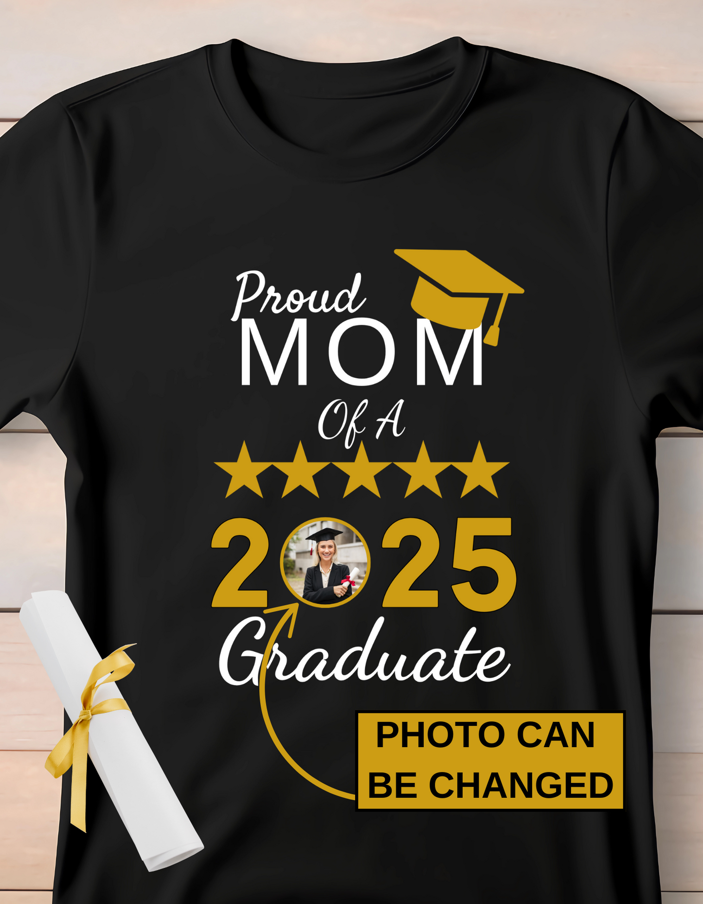 Proud Mom | 2025 Graduate |Unisex T-shirt