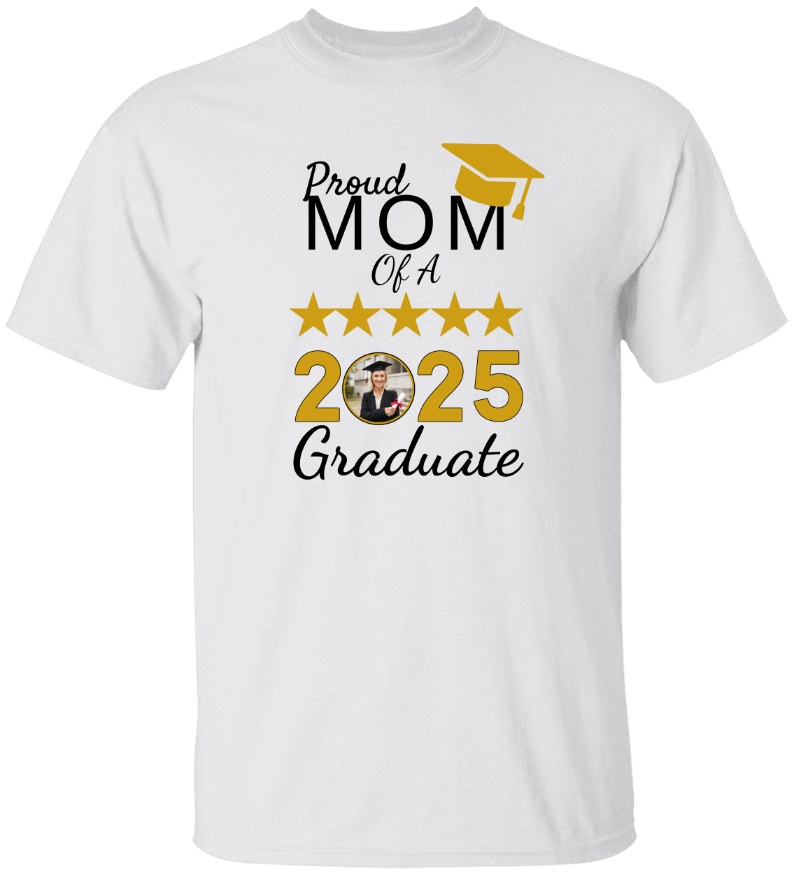 Proud Mom | 2025 Graduate |Unisex T-shirt