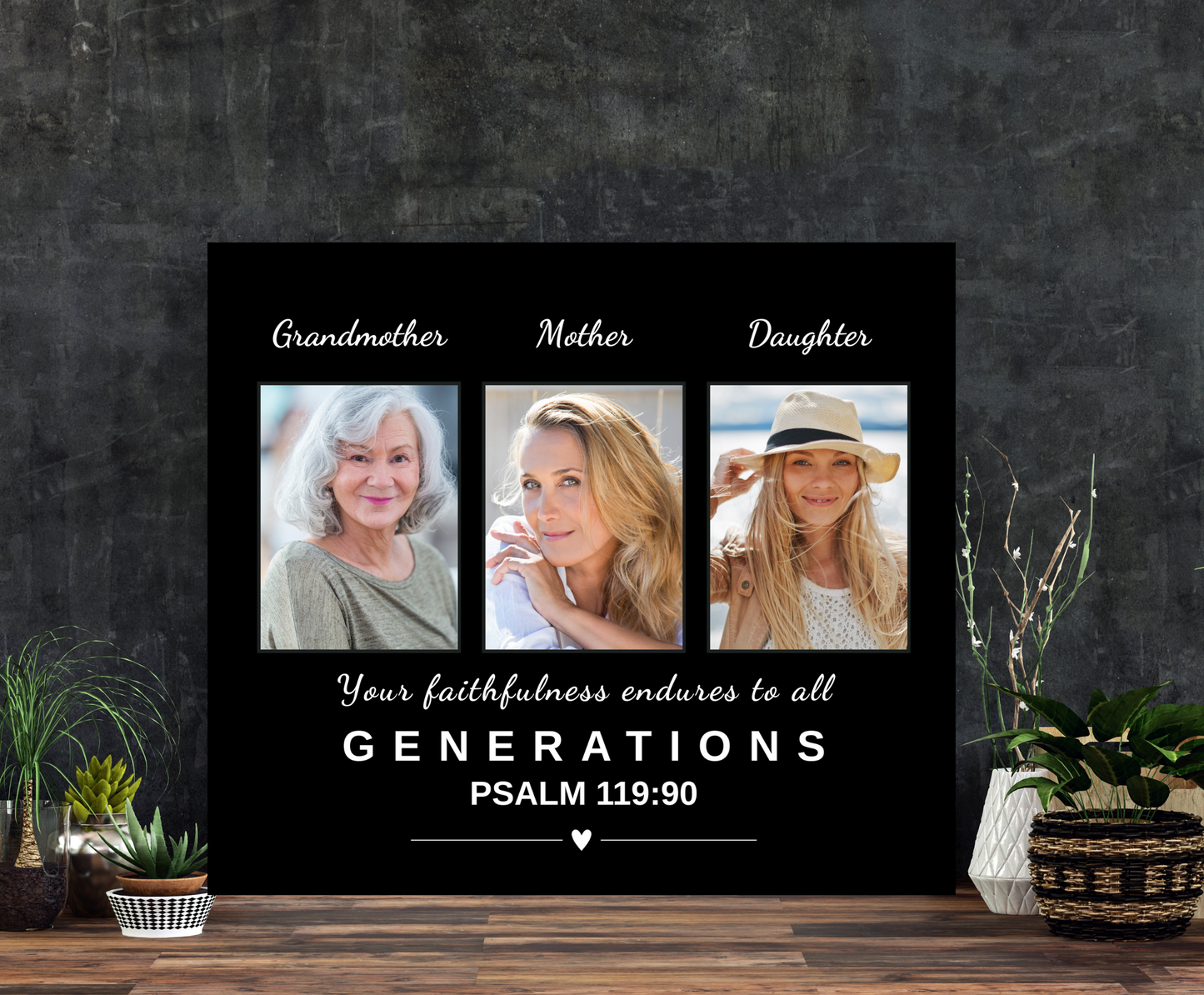 GENERATIONS CANVAS PRINT | DELUXE LANDSCAPE CANVAS