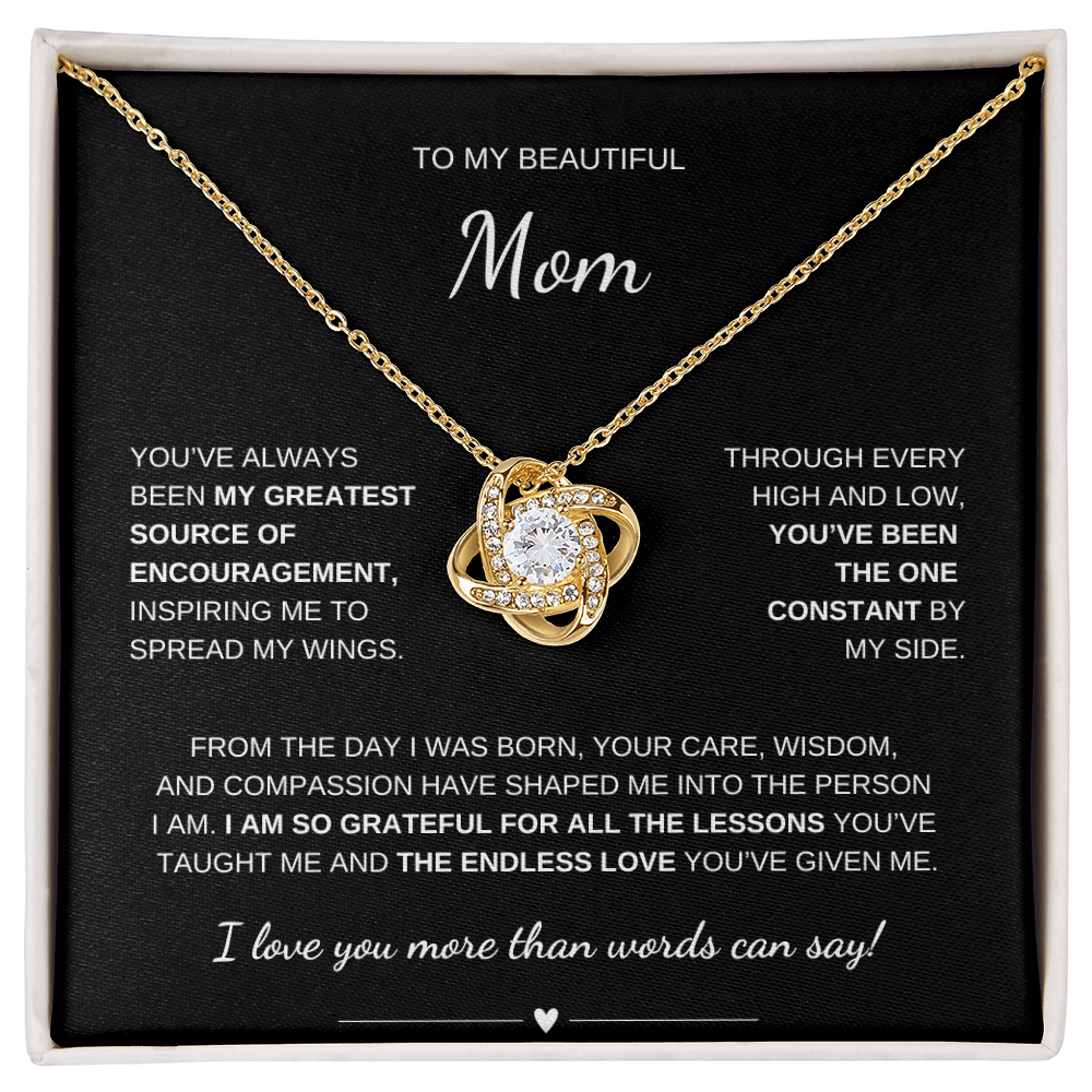 Love Knot Necklace | Heartfelt Mother's Day Gift
