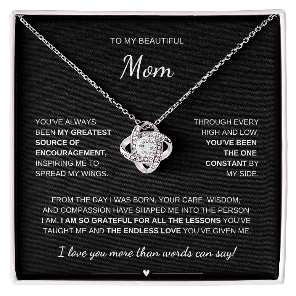 Love Knot Necklace | Heartfelt Mother's Day Gift