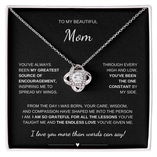 Love Knot Necklace | Heartfelt Mother's Day Gift