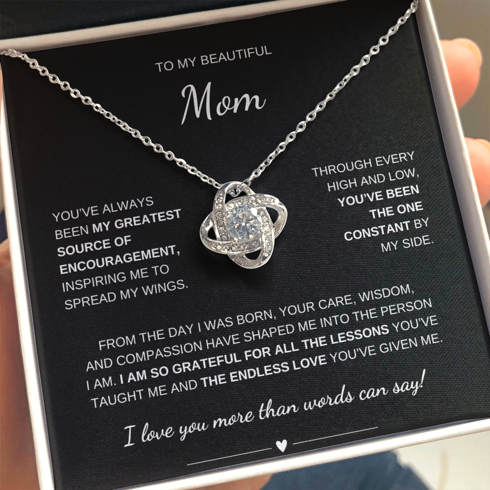 Love Knot Necklace | Heartfelt Mother's Day Gift