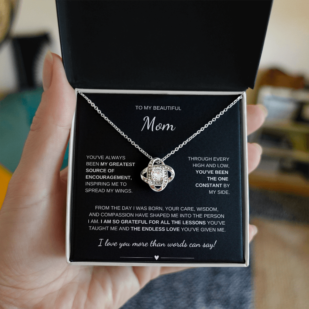 Love Knot Necklace | Heartfelt Mother's Day Gift