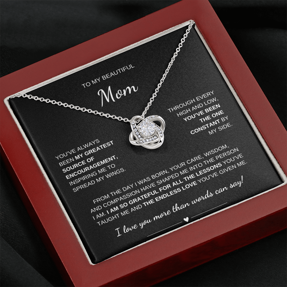 Love Knot Necklace | Heartfelt Mother's Day Gift