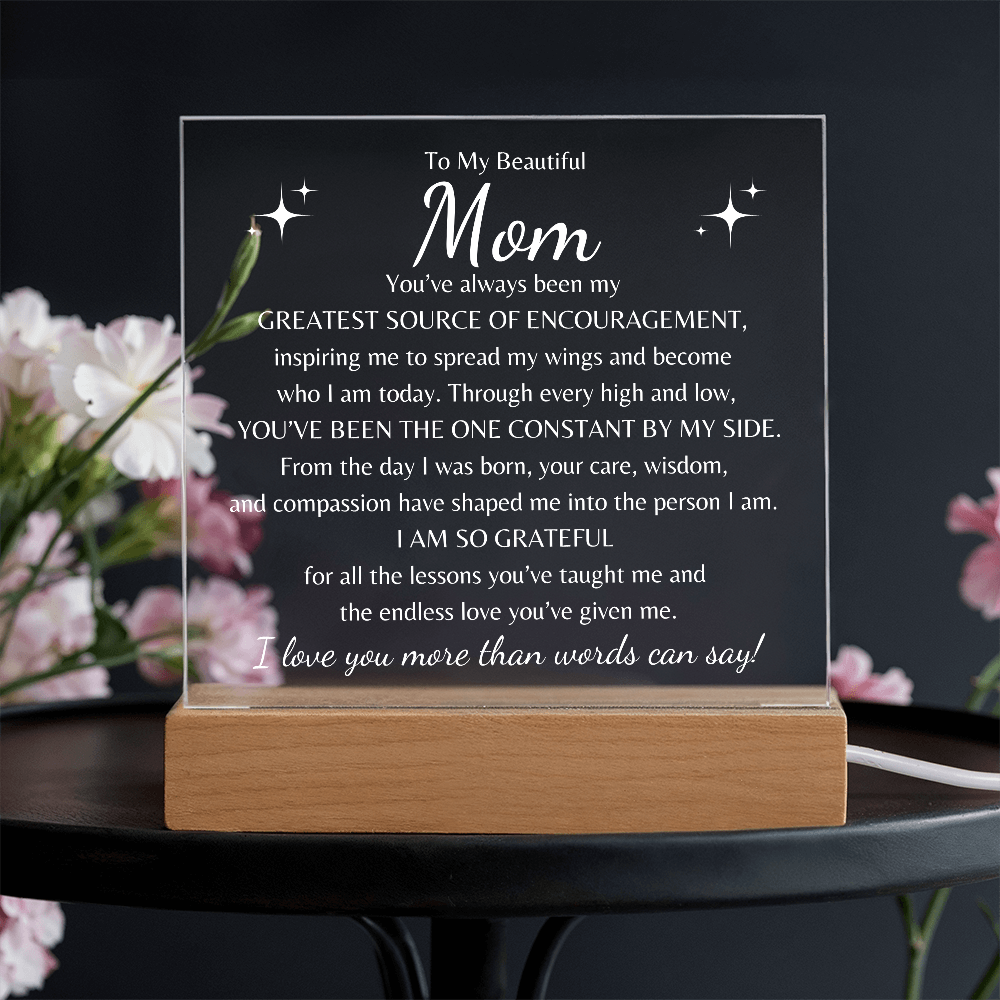 To My Beautiful Mom | My Greatest Source of Encouragement